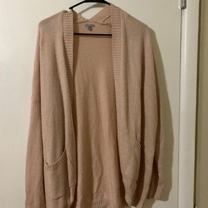 Light pink cardigan